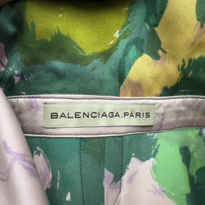 Giorgio Armani, Valentino, &amp; Balenciaga - Silk Shirts