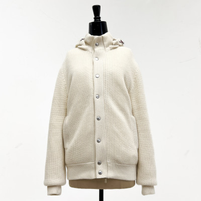 Image for Lot Brunello Cucinelli - Knit Cashmere Hooded Jacket