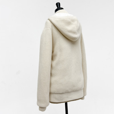 Brunello Cucinelli - Knit Cashmere Hooded Jacket