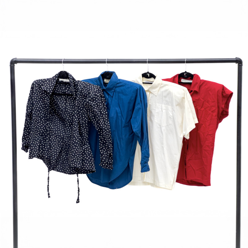 Norma Kamali - Collared Shirts, Group of 4