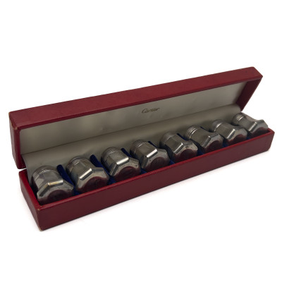 Image for Lot Cartier - Silver Salt and Pepper Shaker Set