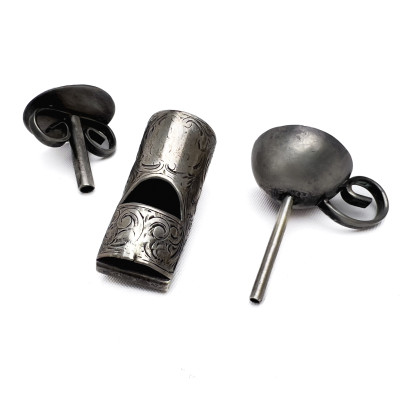 Silver Desk Articles, Group of 6