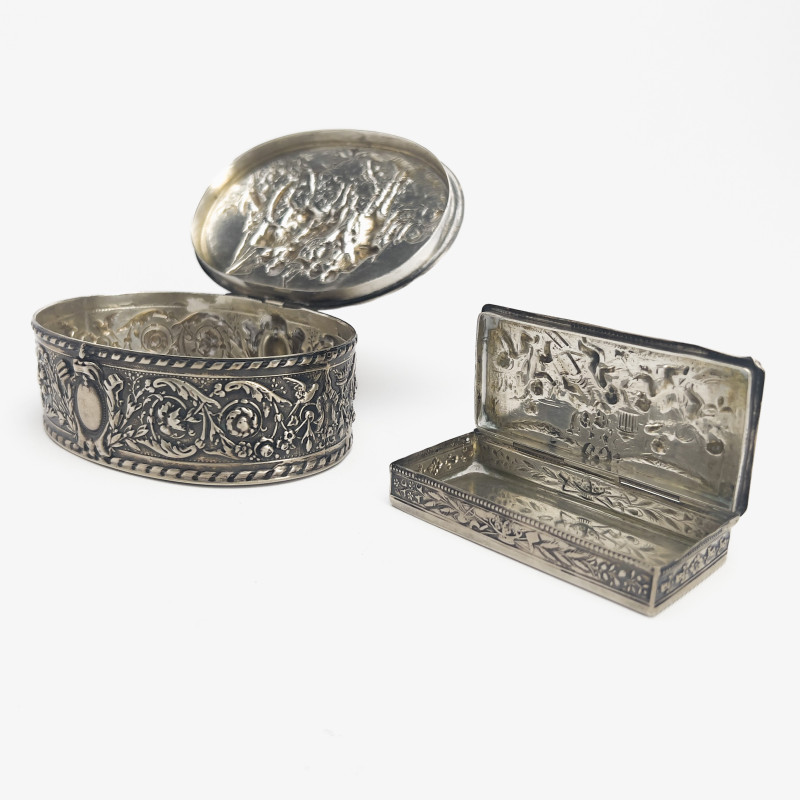 Two German Silver Boxes