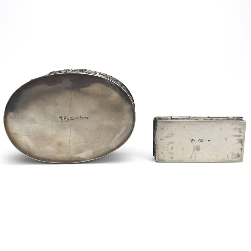 Two German Silver Boxes