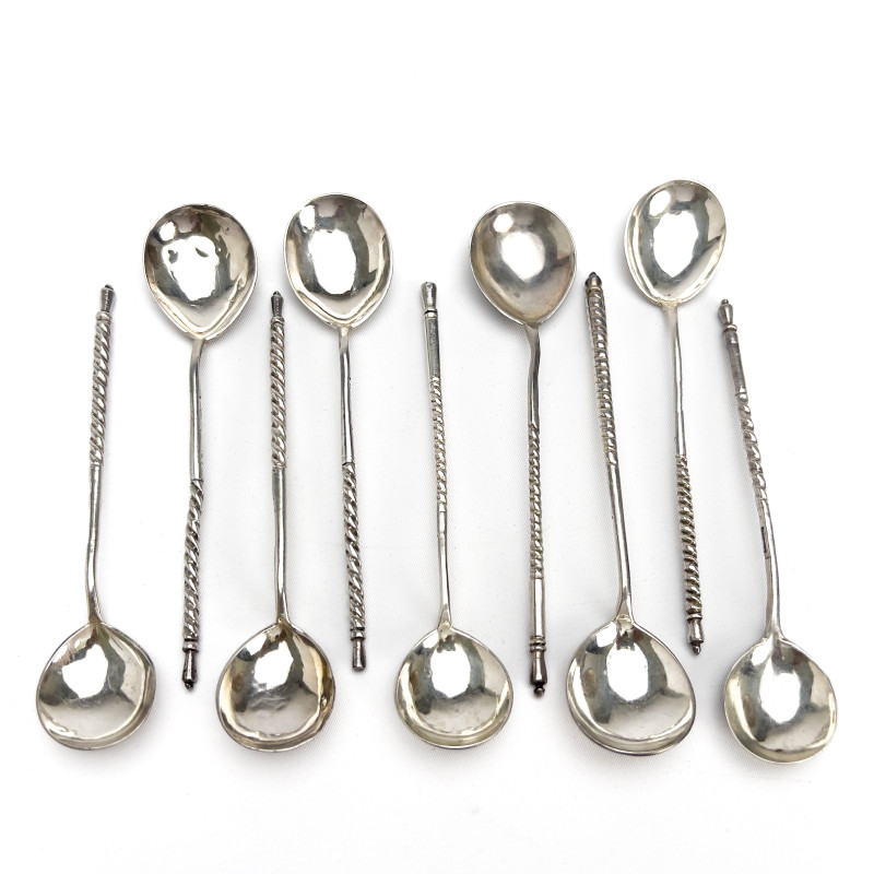 Silver Sugar Basket and Accessories, Group of 12