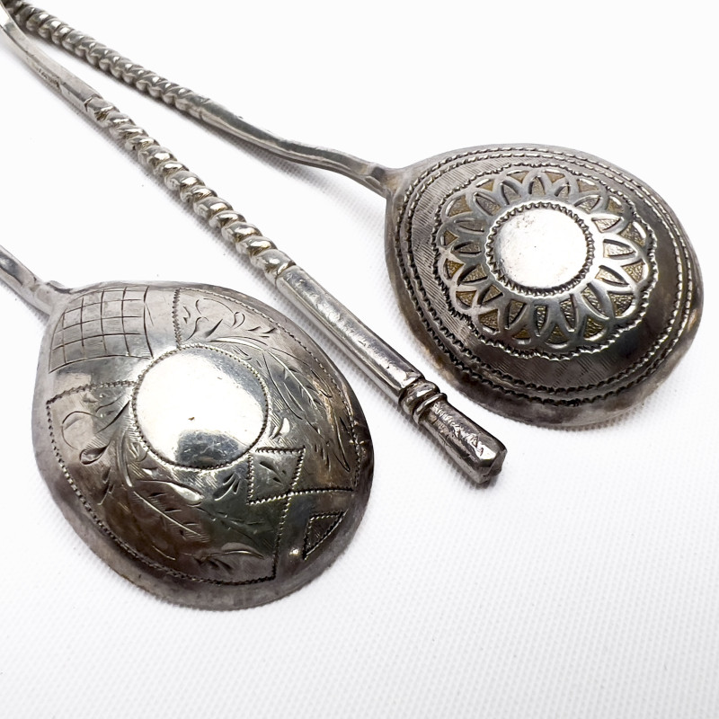 Silver Sugar Basket and Accessories, Group of 12