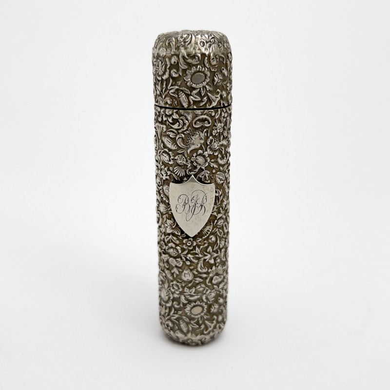 English Silver Victorian Vinaigrette