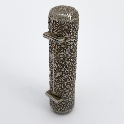 English Silver Victorian Vinaigrette