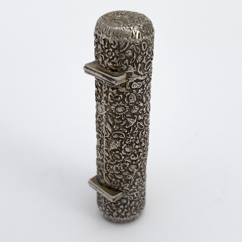 English Silver Victorian Vinaigrette