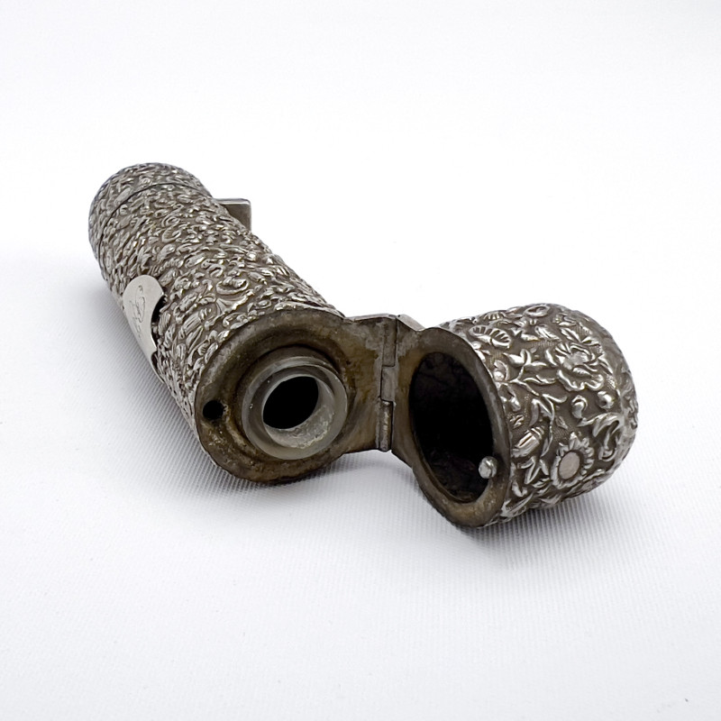 English Silver Victorian Vinaigrette