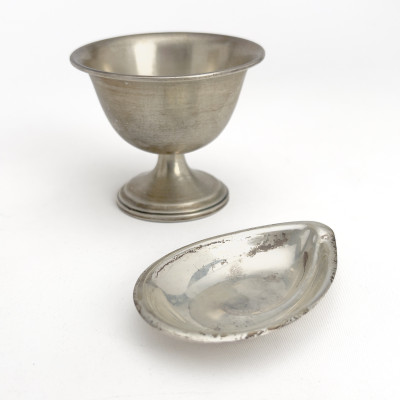 Reed &amp; Barton - Silver Sorbets Cups and Relish Trays