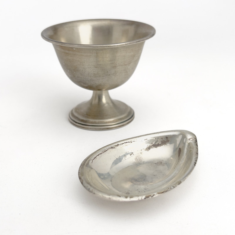 Reed &amp; Barton - Silver Sorbets Cups and Relish Trays