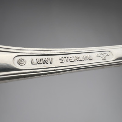 Silver Placecard Holders, Flatware and Clock Group