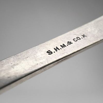 Silver Placecard Holders, Flatware and Clock Group