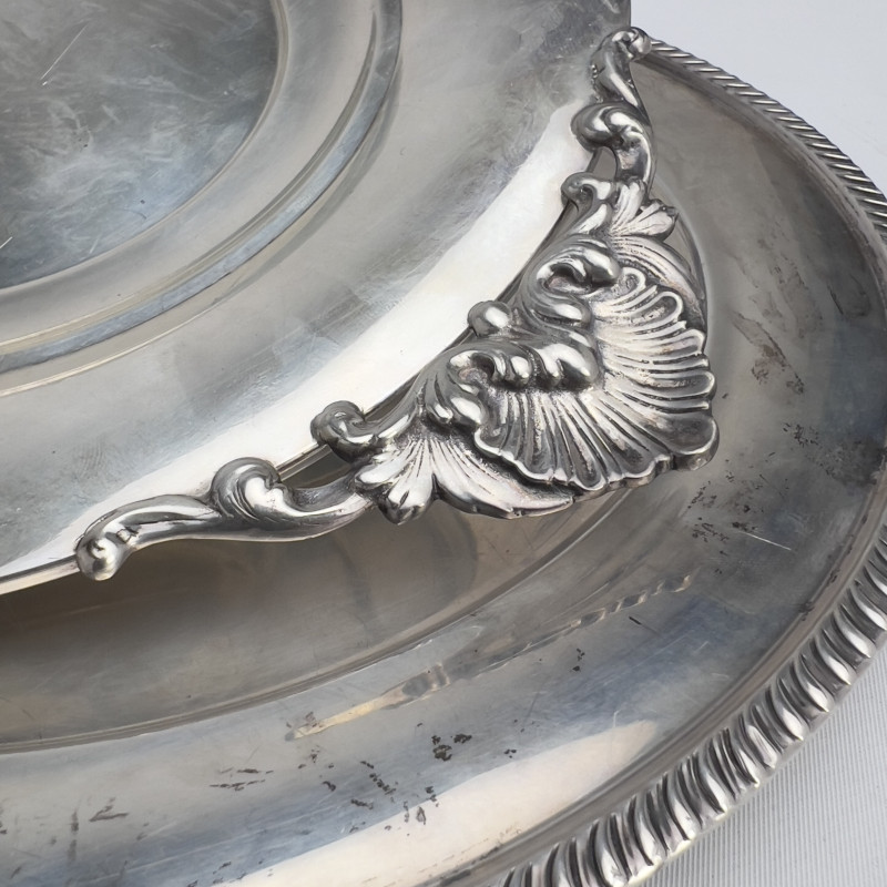 Two Silver Underplates