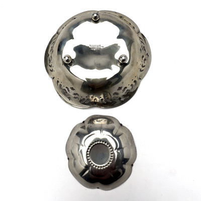 Tiffany &amp; Co. - Two Silver Flower Bowls