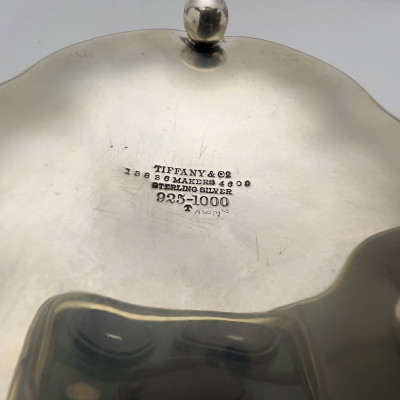Tiffany &amp; Co. - Two Silver Flower Bowls