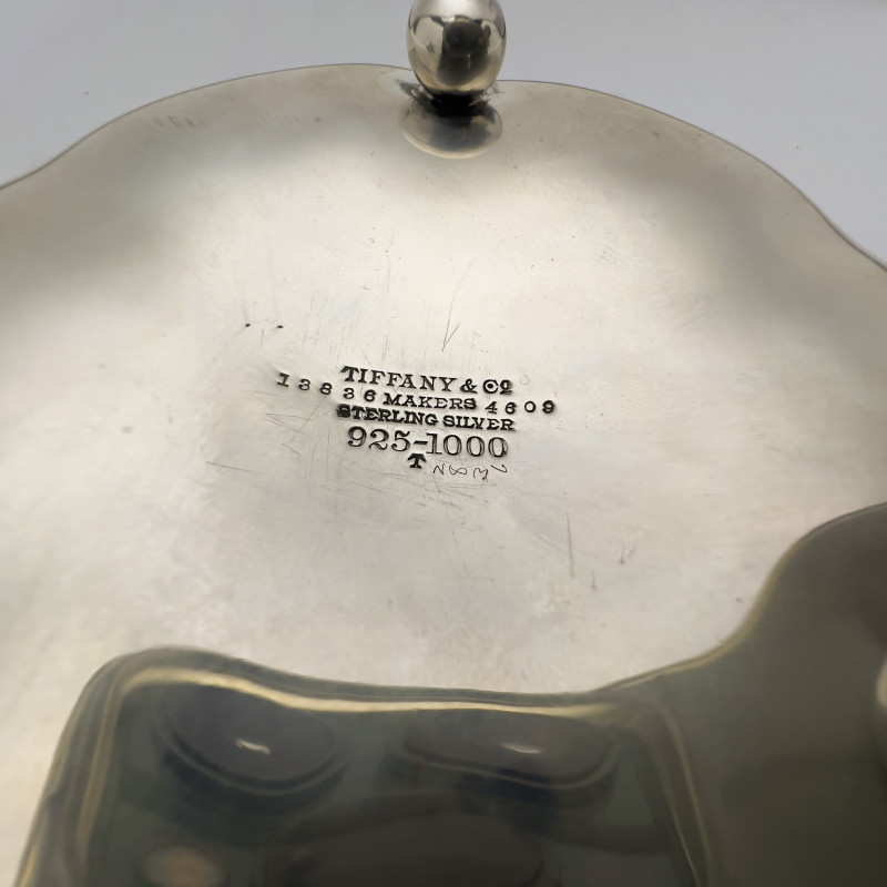 Tiffany &amp; Co. - Two Silver Flower Bowls