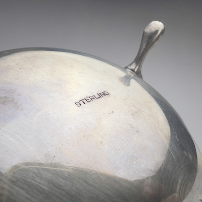 Silver Sugar and Creamer