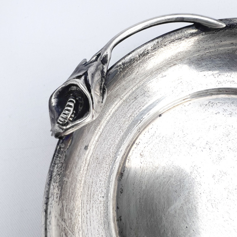 Gorham and Moss Two Silver Serving Dishes