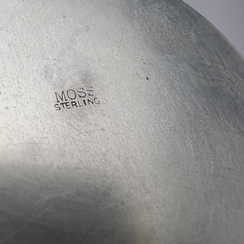 Gorham and Moss Two Silver Serving Dishes