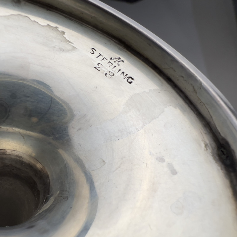 Reed &amp; Barton - Silver Cocktail Stemware Service for 12