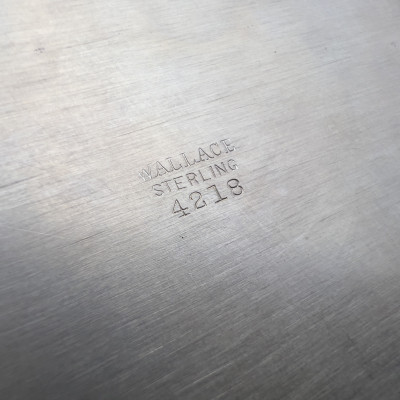 Three Silver Serving Trays