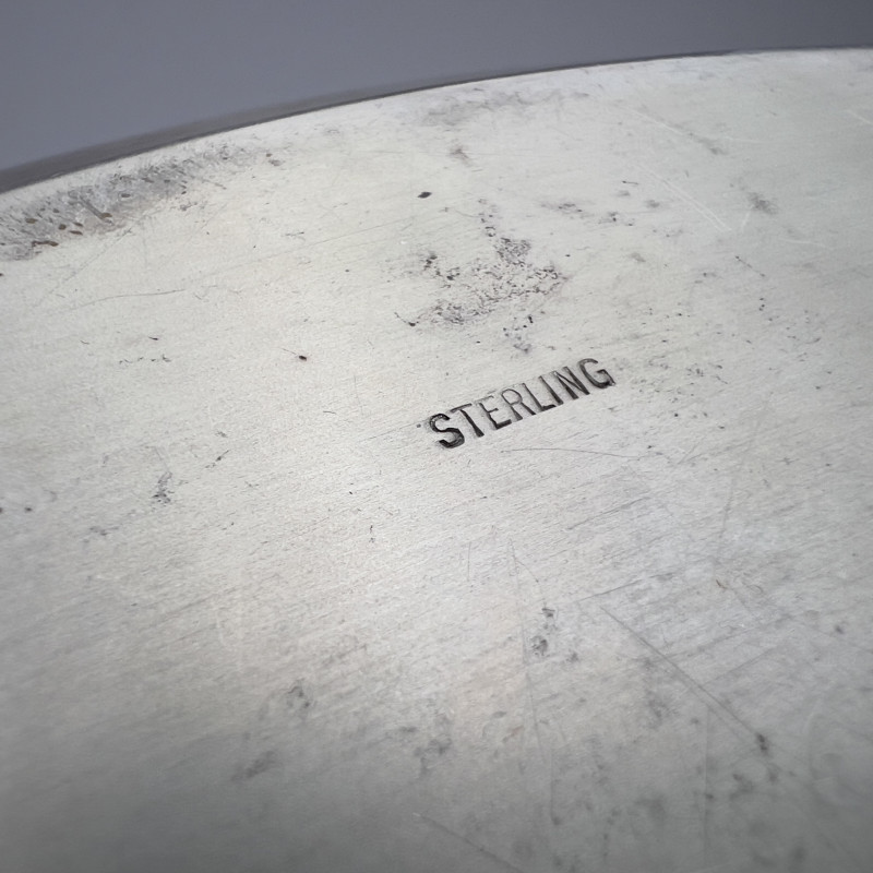 Three Silver Serving Trays