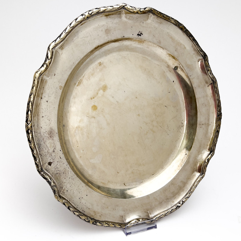 Wolfers Frères - Silver Salver