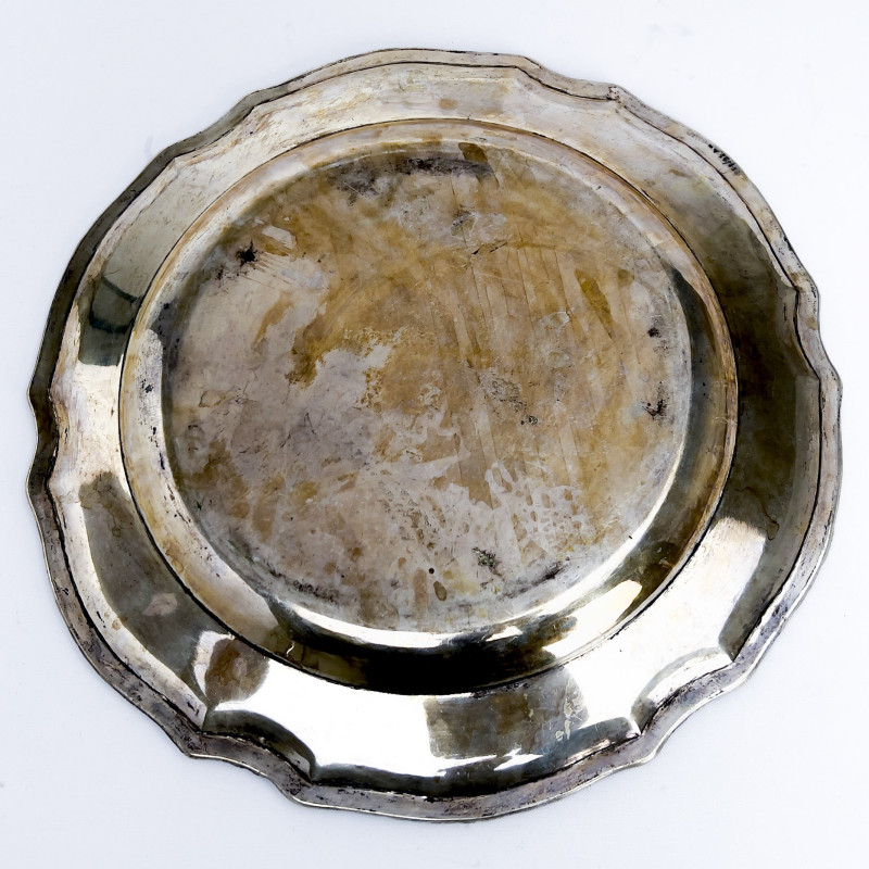 Wolfers Frères - Silver Salver