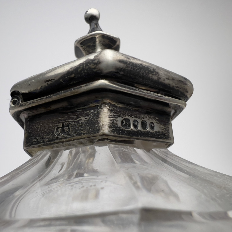 Edward Barnard &amp; Sons - Victorian Silver Inkwell