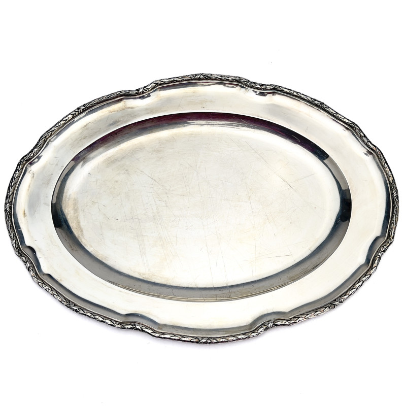 Wolfers Frères - Silver Salver