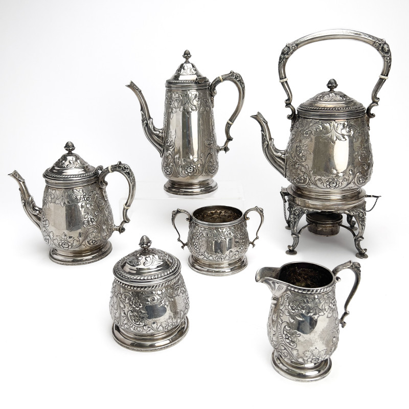 Durham Silver Coffee and Tea Service