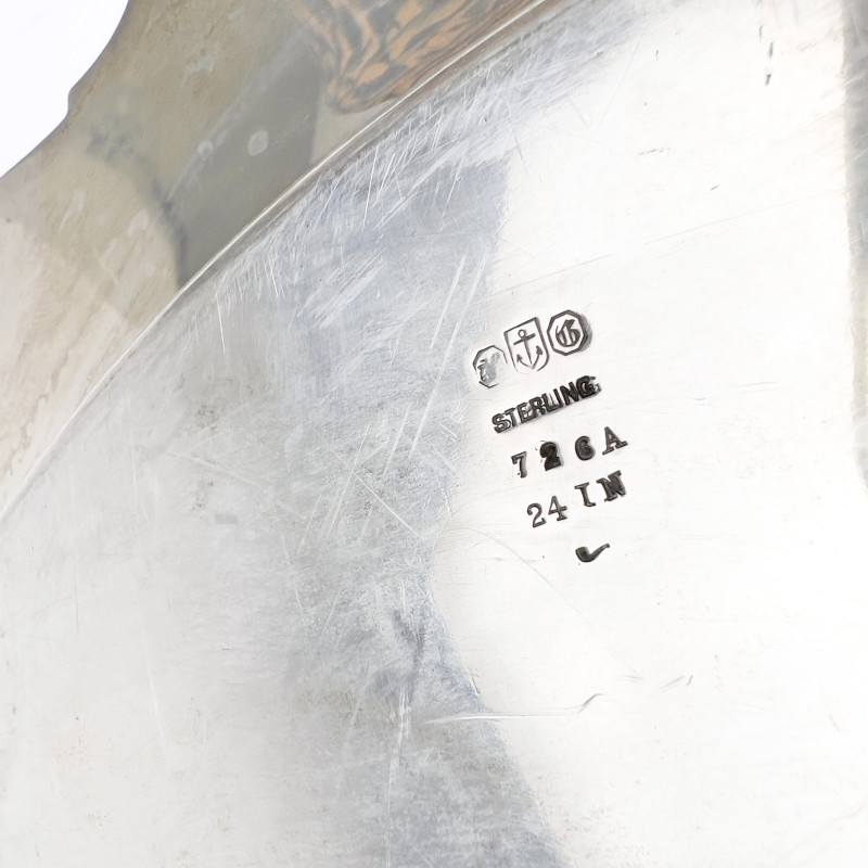 Gorham - Monumental Octagonal Silver Serving Tray