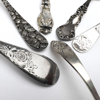 Silver Flatware, Group of 6