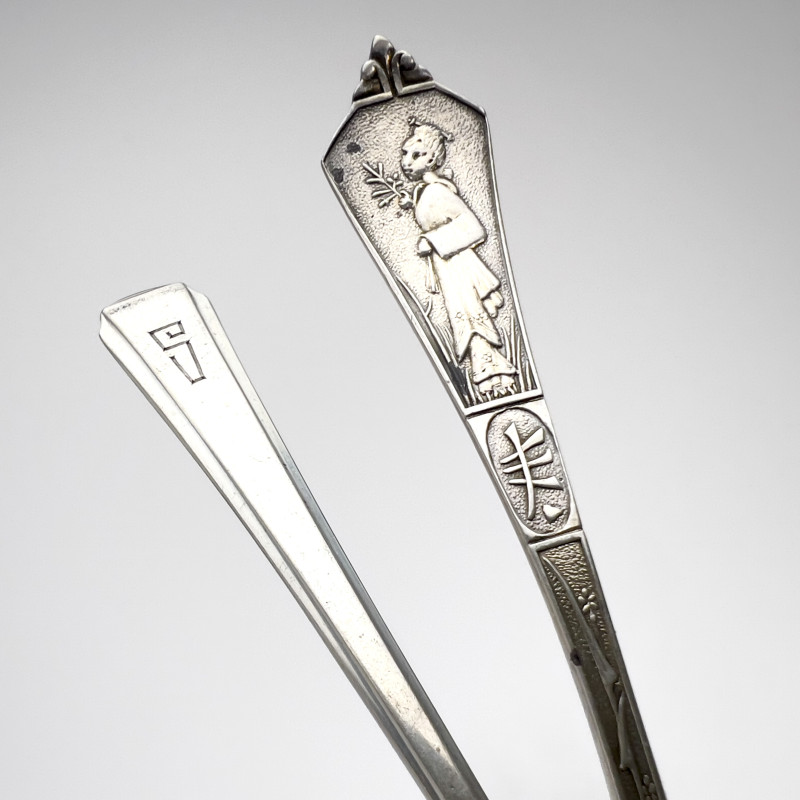 Gorham - Silver Demitasse Spoons, Group of 17