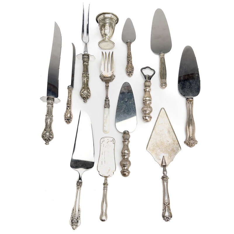 Silver Handled Serviceware Group