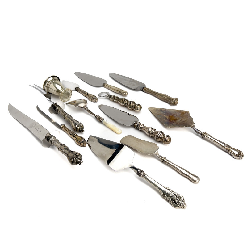 Silver Handled Serviceware Group