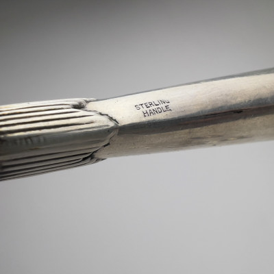 Silver Handled Serving Accessories, Group of 19