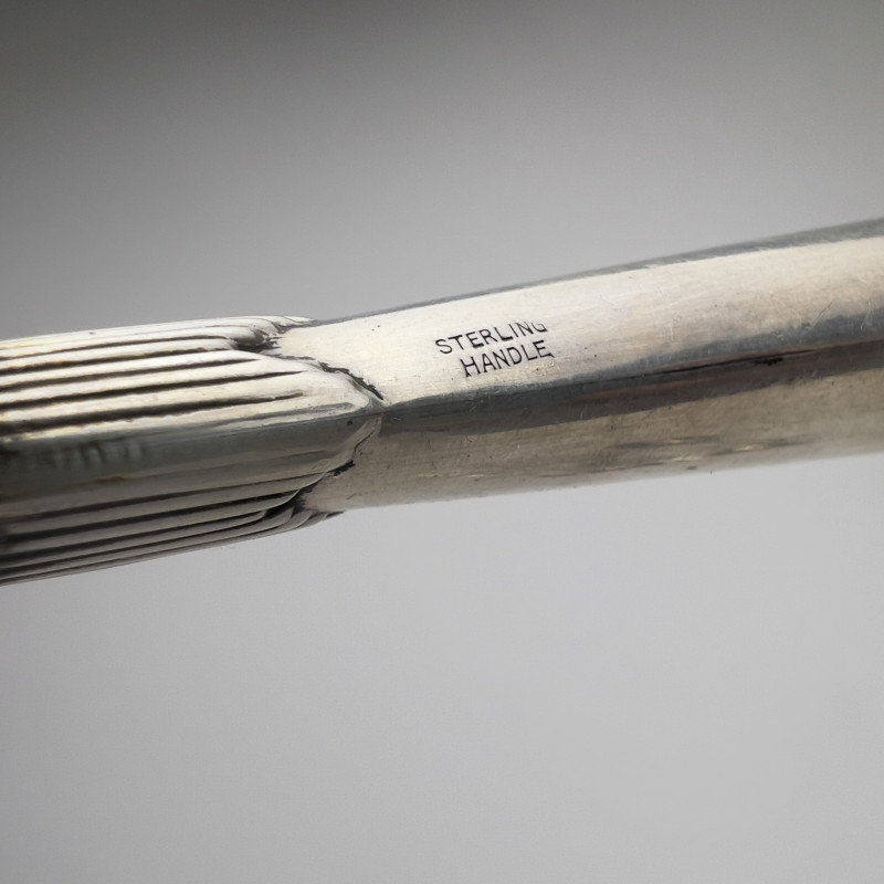 Silver Handled Serving Accessories, Group of 19