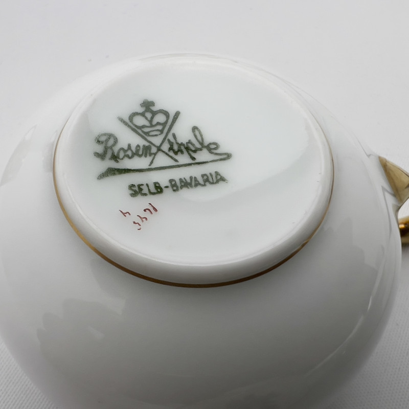 Collection of Demitasse Cups and Saucers, Group of 15