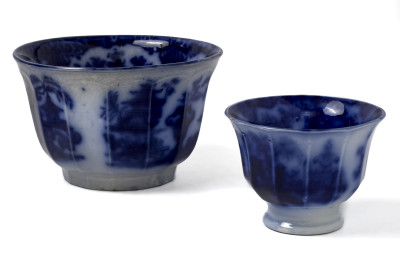 Flow Blue Serviceware, Group of 70+