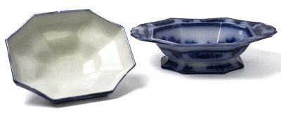 Flow Blue Serviceware, Group of 70+