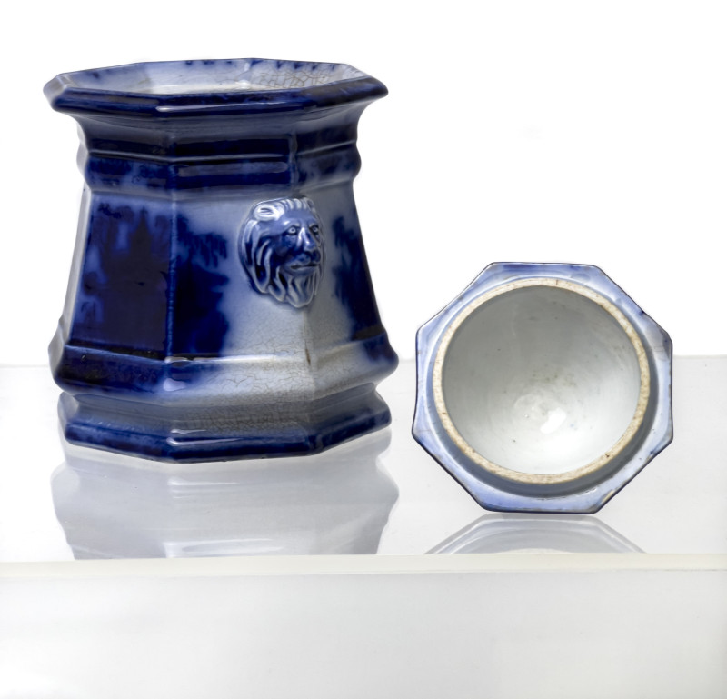 Flow Blue Serviceware, Group of 70+