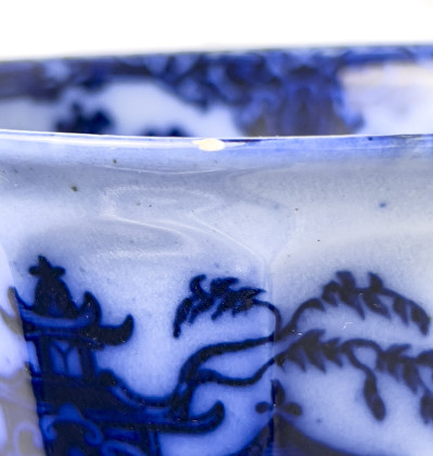 Flow Blue Serviceware, Group of 70+