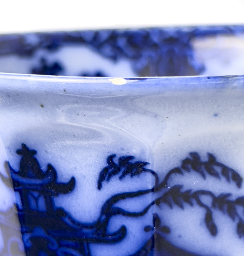 Flow Blue Serviceware, Group of 70+