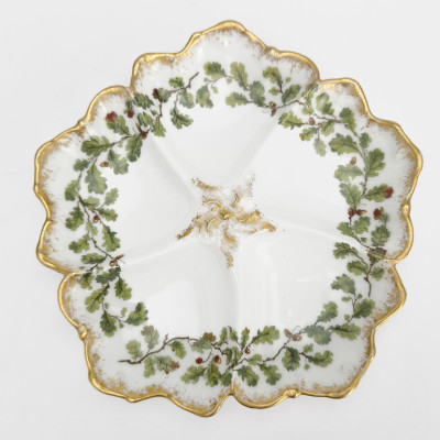 Tressemanes &amp; Vogt - Limoges Oyster Plates, Set of 12
