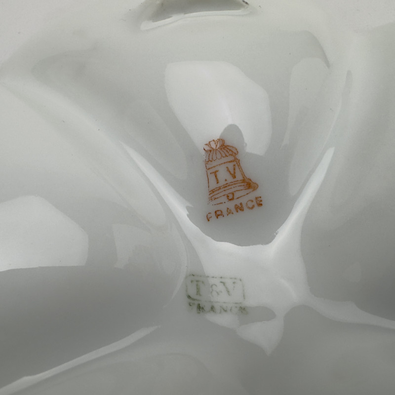 Tressemanes &amp; Vogt - Limoges Oyster Plates, Set of 12