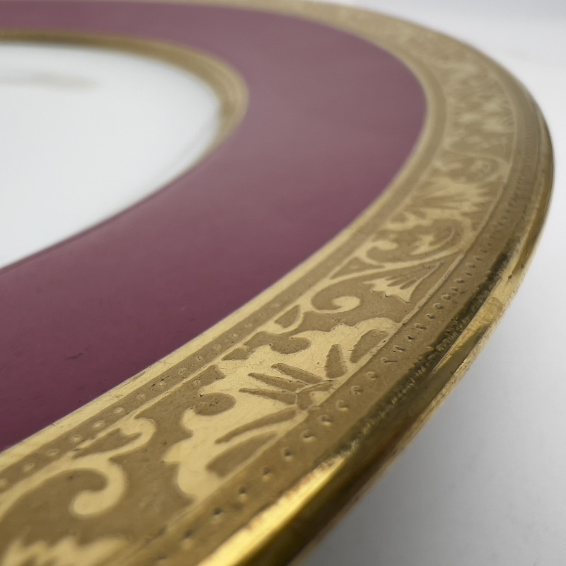 Raynaud &amp; Co. - Limoges Porcelain Dinner Plates, Set of 12