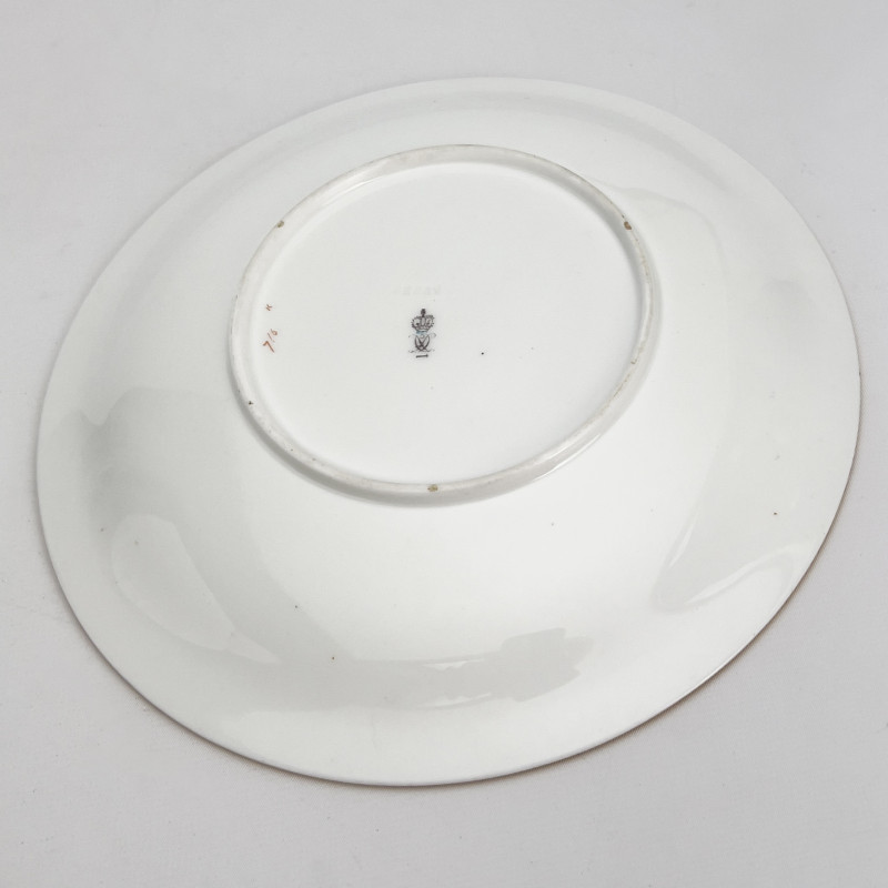 Royal Crown Derby - Botanical Porcelain Plates, Set of 12